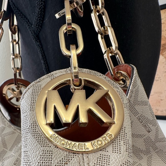 Michael Kors large Fulton Signature shoulder bag - Picture 3 of 16